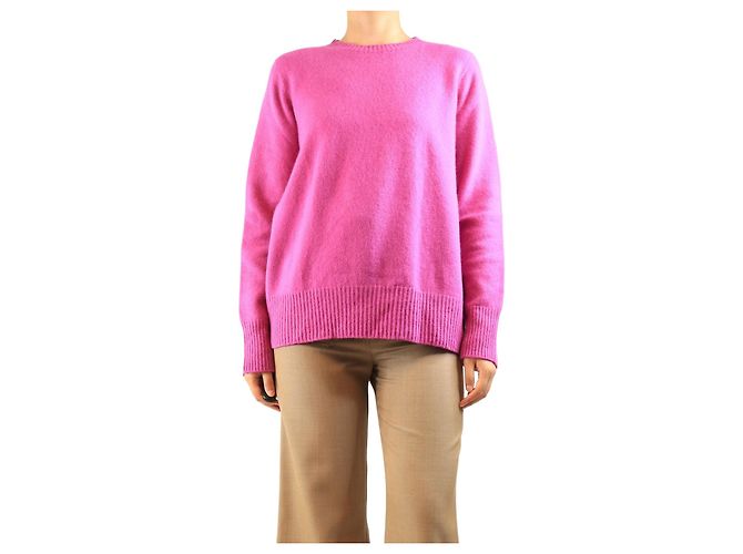 The row Kaschmirpullover lila - Größe M