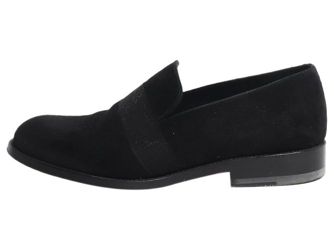 JM Weston Mocassins en daim noir - size EU 36