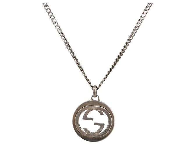 GUCCI Interlocking G Halskette Ag925 Silver