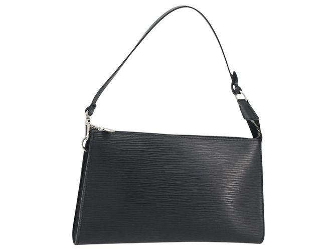 LOUIS VUITTON Epi Pochette Accessoires Accessory Pouch Black M52982