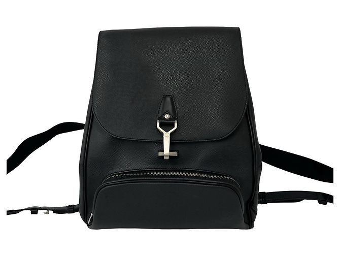 Louis Vuitton Cassia Taiga Leather Backpack Black