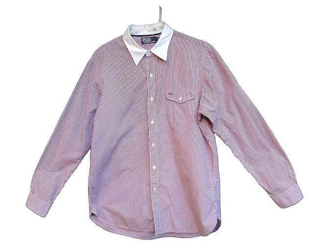 Camicia a righe Polo Ralph Lauren Bianco Rosso