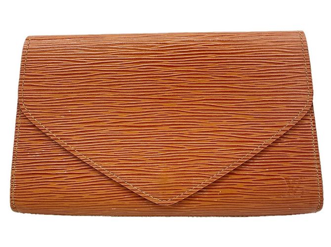 Pouch Louis Vuitton Epi Art Deco Marrone
