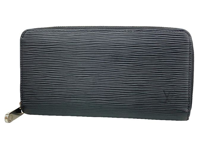 Louis Vuitton Epi Zippy Wallet M61857 Noir Black