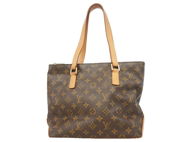Sac Cabas Piano Monogram Louis Vuitton Marron
