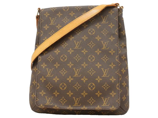 Bolsa de Ombro Louis Vuitton Monogram Musette Marrom