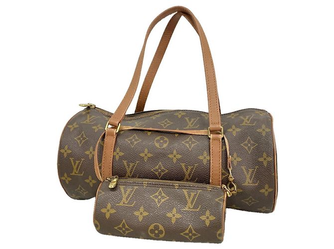 Bolsa Louis Vuitton Monogram Papillon 30 Marrom