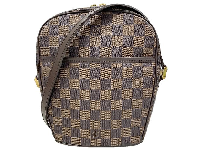 Borsa a tracolla Louis Vuitton Damier Ipanema PM N51294 Ebene Damier ebene
