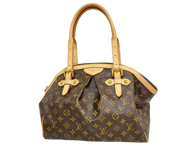 Borsa a tracolla Louis Vuitton Monogram Tivoli GM Marrone