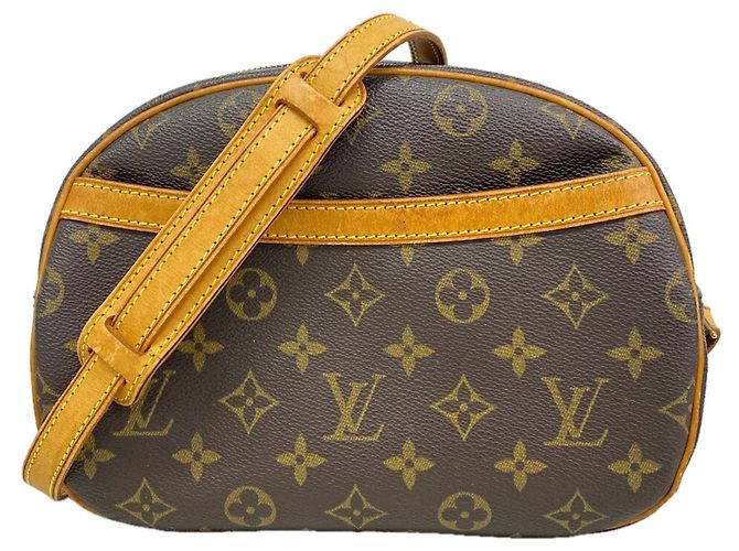 Borsa a tracolla Louis Vuitton Monogram Blois Marrone