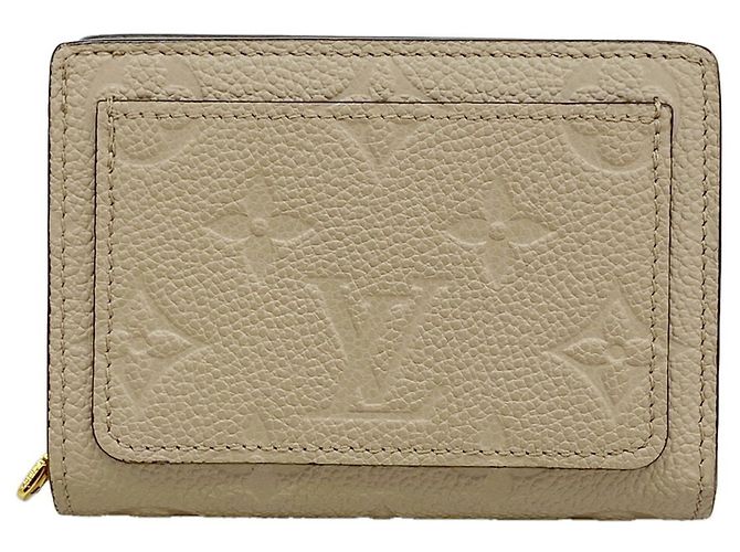 Louis Vuitton Monogram Empreinte Geldbörse Grau