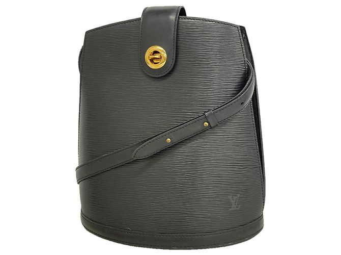 Borsa a tracolla Louis Vuitton Epi Cluny Nero