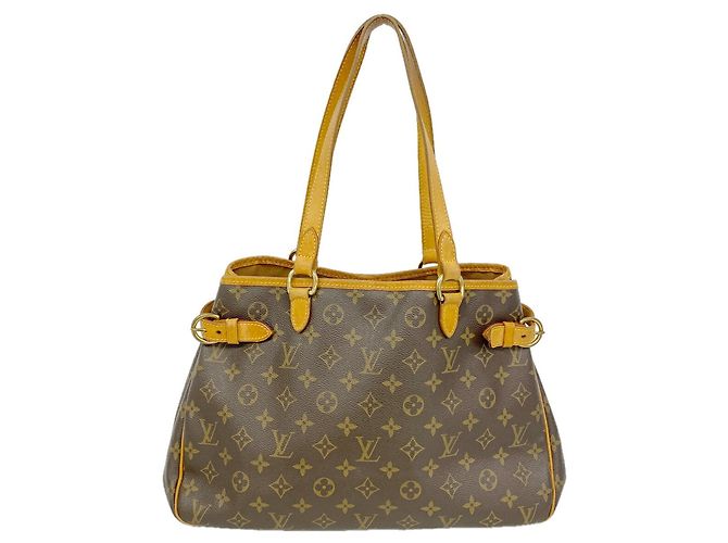 Borsa Tote Orizzontale Louis Vuitton Monogram Batignolles Marrone