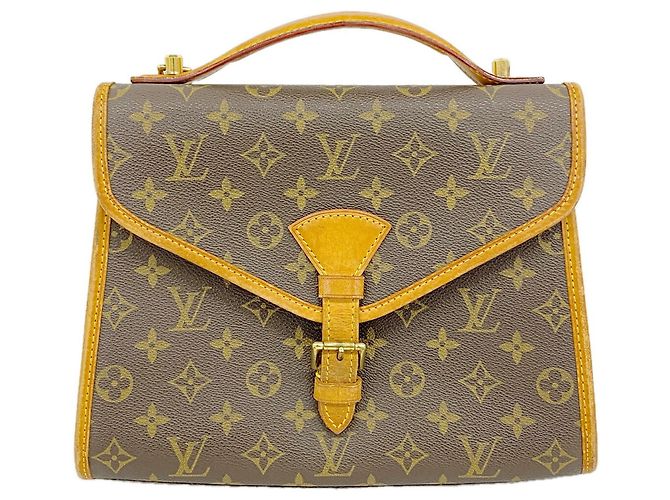 Borsa Louis Vuitton Monogram Bel Air Marrone