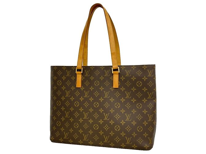 Borsa Tote Louis Vuitton Monogram Luco Marrone