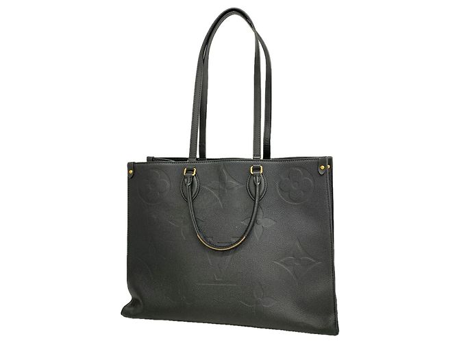 Borsa Tote Louis Vuitton Monogram Empreinte OnTheGo GM Nero