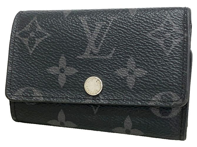 Louis Vuitton Monogram Eclipse Key Case Black