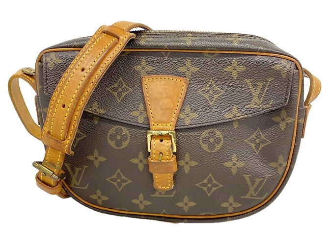 Borsa a tracolla Louis Vuitton Monogram Jeune Fille PM Marrone