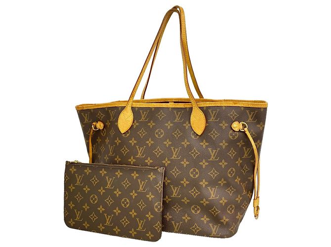 Saco Tote Louis Vuitton Monogram Neverfull MM em Fuchsia Fuschia