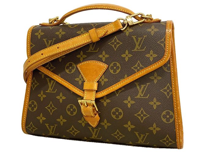 Louis Vuitton Monogram Bel Air Handtasche Braun