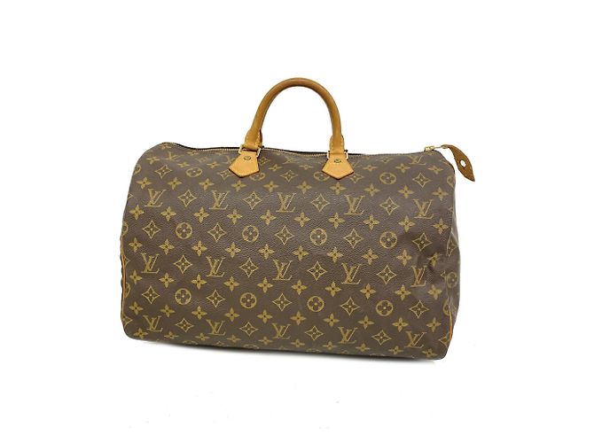 Borsa Louis Vuitton Monogram Speedy 40 Marrone