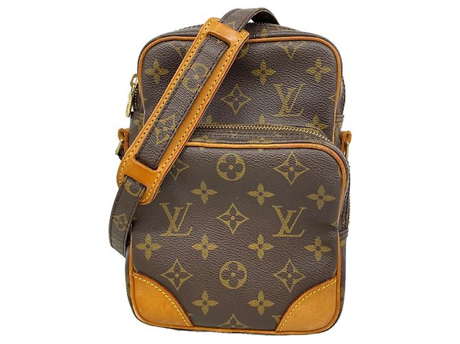 Bolsa de Ombro Louis Vuitton Monogram Amazon Marrom
