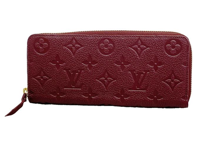 Louis Vuitton Monogram Empreinte Portefeuille Clemence Long Wallet
