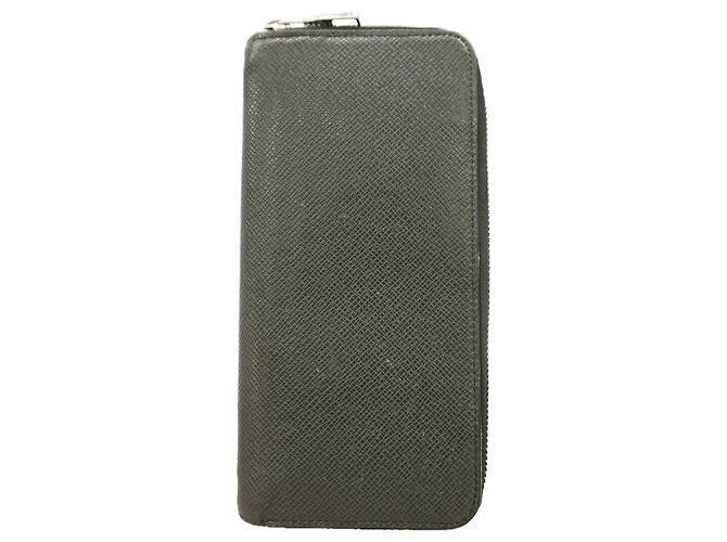 Cartera Larga Zippy Louis Vuitton Taiga Gris