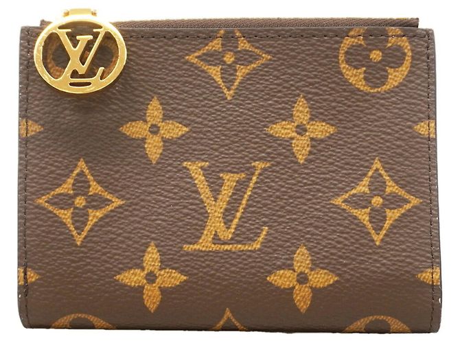 Louis Vuitton Monogram Portefeuille Lisa Wallet Brown