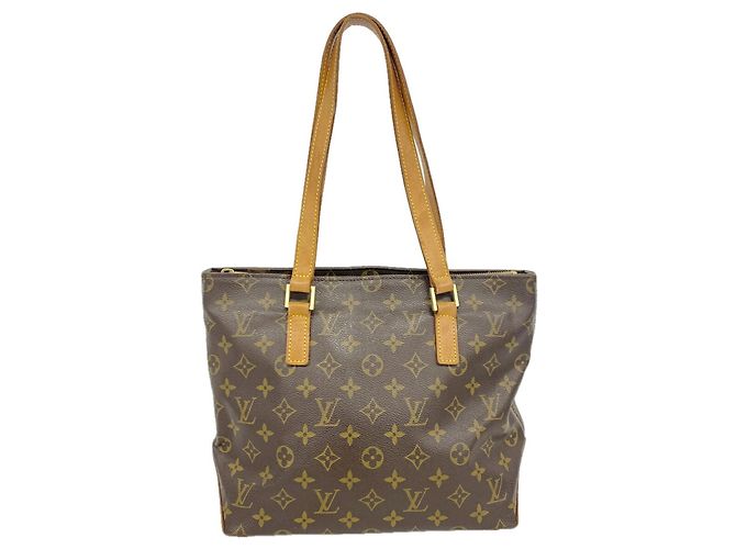 Borsa Cabas Piano Monogram Louis Vuitton Marrone