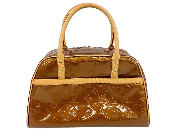 Bolsa Louis Vuitton Vernis Tompkins Square Bronze