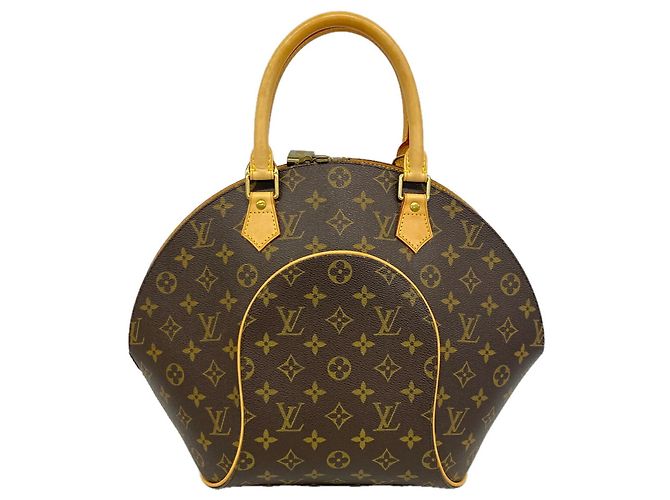 Borsa Louis Vuitton Monogram Ellipse MM Marrone