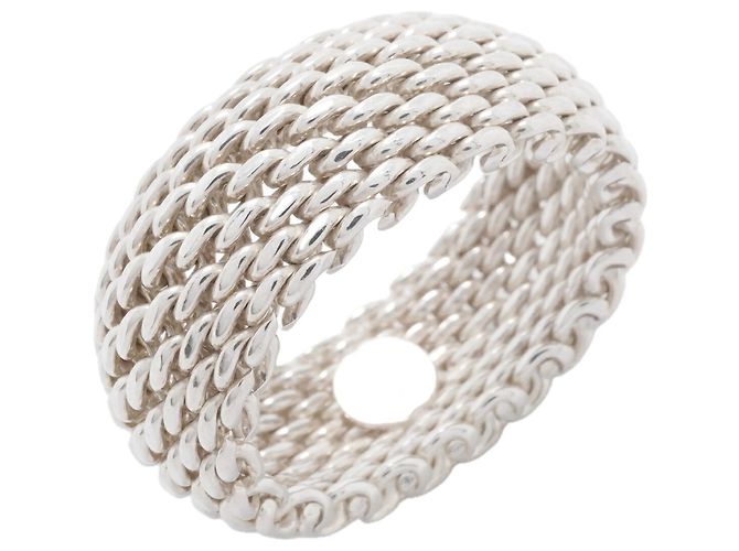 Autre Marque Tiffany & Co. Somerset Mesh Ring