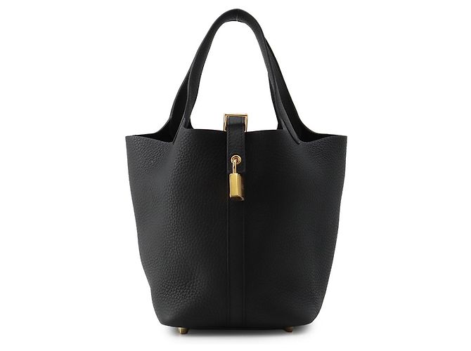 Hermès Bolsa Hermes Picotin Lock PM Preto