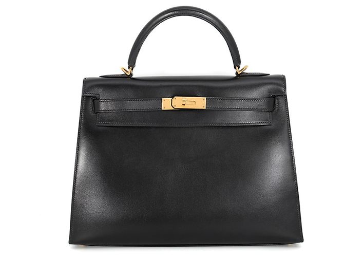 Hermès Borsa Hermes Kelly 32 Nero