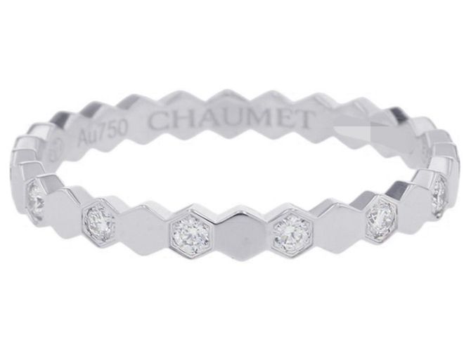 Anillo Alianza Bee de Collection Chaumet en Oro Blanco 18K