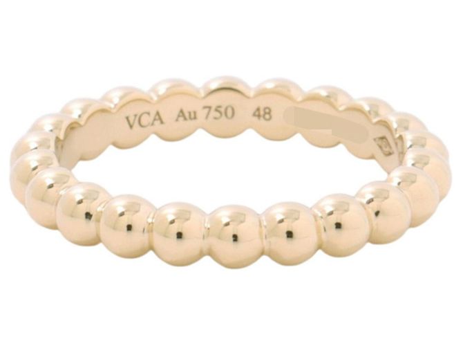 Anel Van Cleef & Arpels Perlee em ouro e pérola