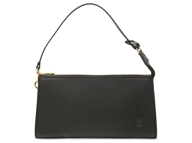 Louis Vuitton Black Epi Pochette Accessoires Noir