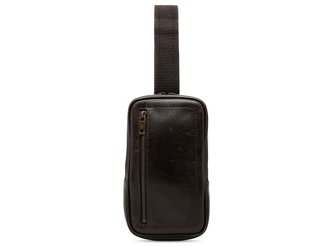 Louis Vuitton Brown Utah Sioux Marron Marron foncé
