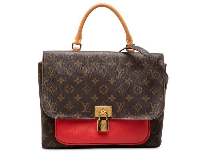 Louis Vuitton Brown Monogram Marignan Marrone