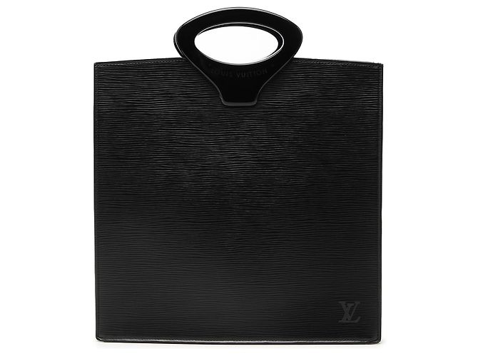 Louis Vuitton Black Epi Ombre Negro