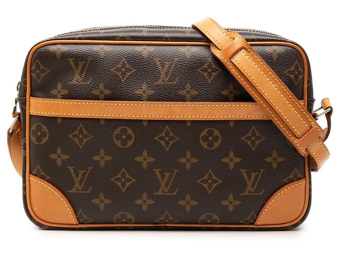 Louis Vuitton Brown Monogram Trocadero Marrom