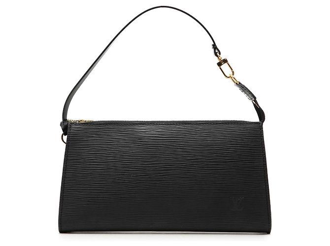 Louis Vuitton Black Epi Pochette Accessoires Noir