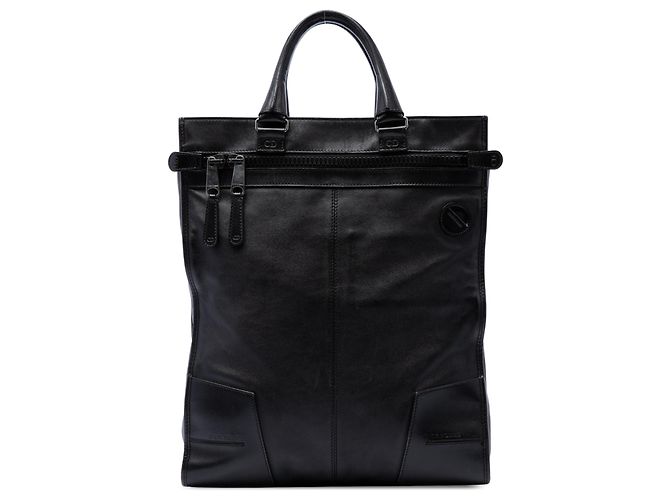 Autre Marque Tote Verticale Dior in pelle nera Nero