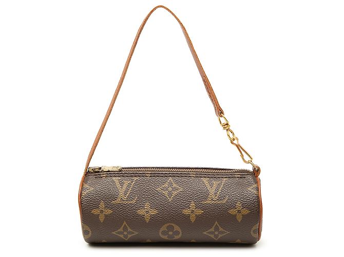 Louis Vuitton Brown Monogram Papillon Pochette Marrom