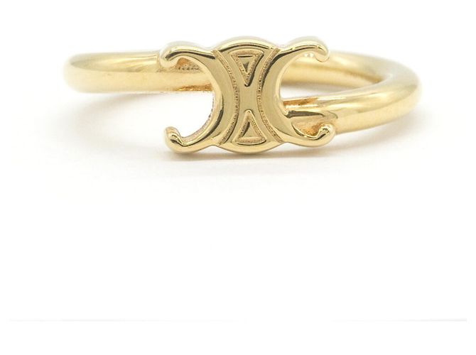 Céline Anillo asimétrico Celine Triomphe Dorado