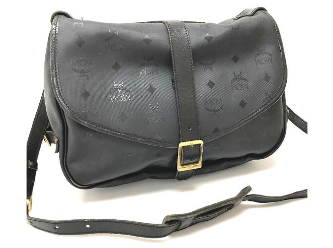 Borsa a tracolla MCM Nero