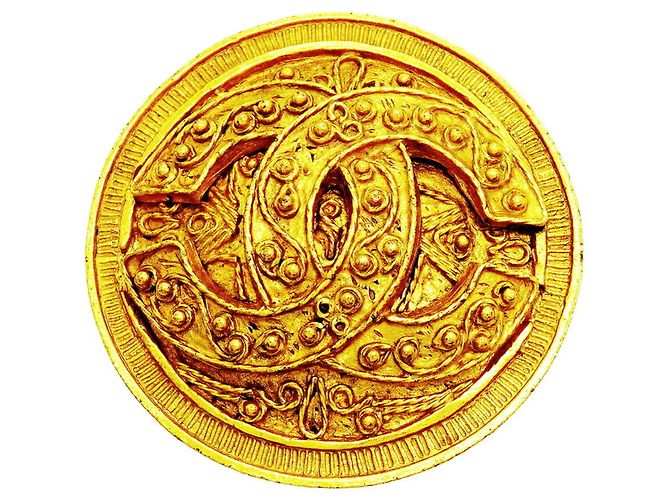 Spilla da donna Chanel - Coco Mark Circle D'oro