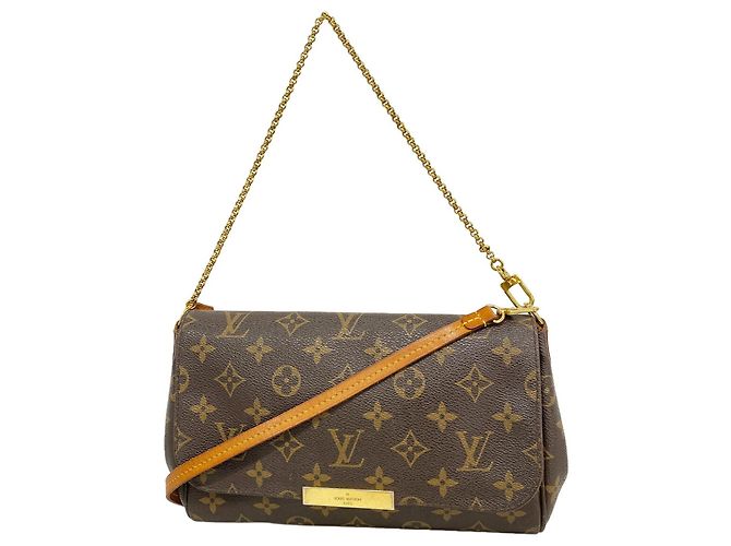 Bolsa de Ombro Louis Vuitton Monogram Favorite MM Marrom