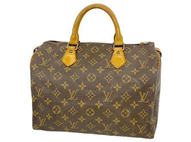Bolsa Louis Vuitton Monogram Speedy 30 Marrom